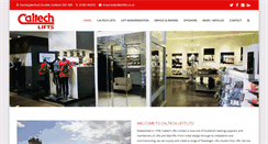 Desktop Screenshot of caltechlifts.co.uk